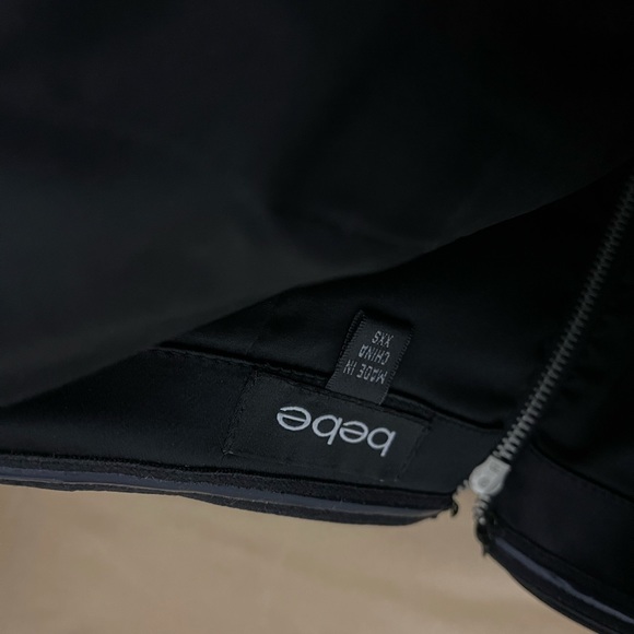 Strapless black mini dress - Picture 2 of 2